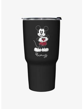 Plus Size Disney Mickey Mouse Love Always Travel Mug, , hi-res