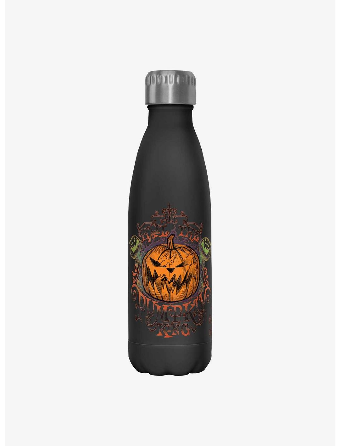 Disney The Nightmare Before Christmas All Hail The Pumpkin King Water Bottle, , hi-res