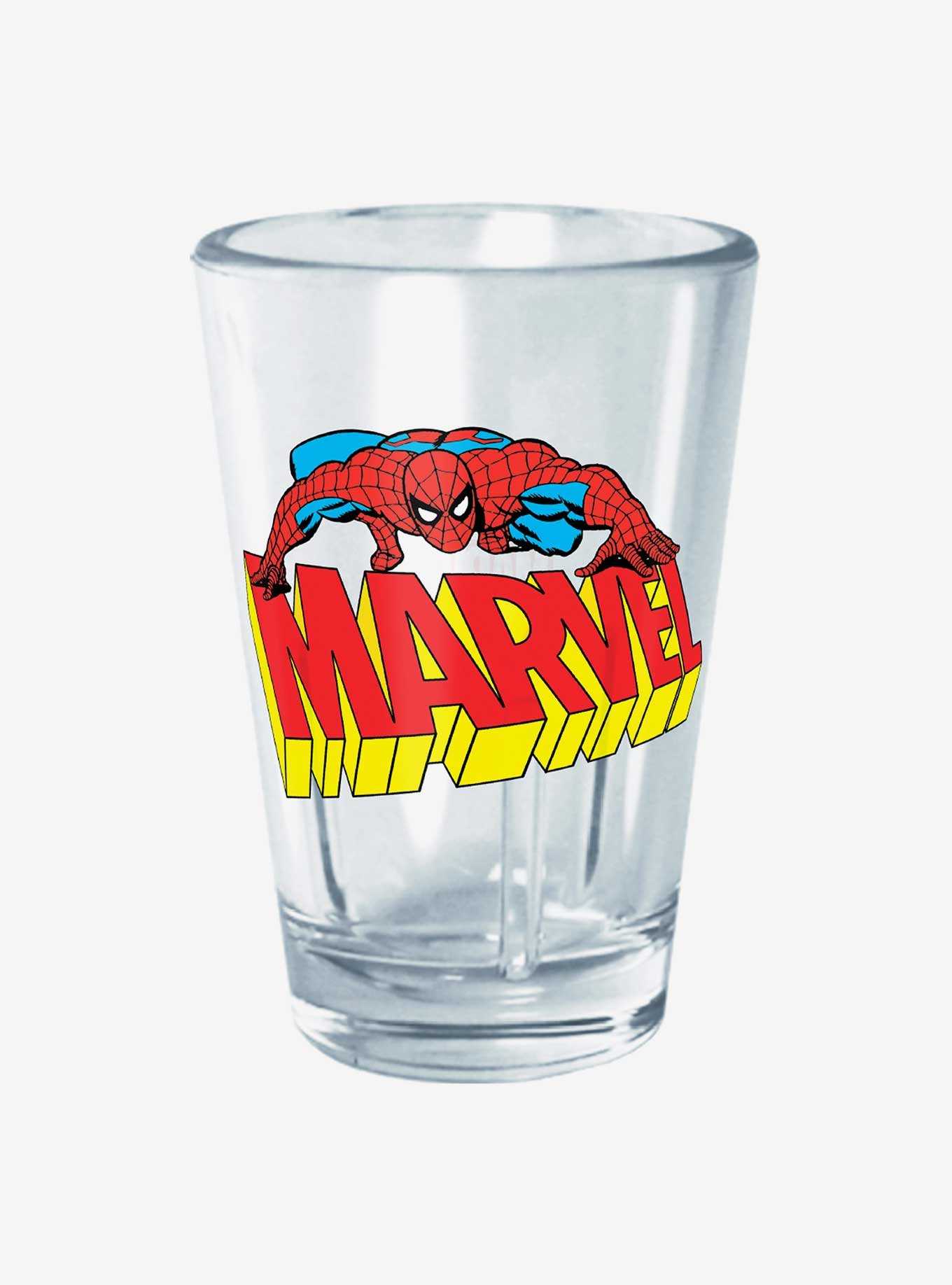 Marvel Spider-Man Spidey Marvel Logo Mini Glass, , hi-res