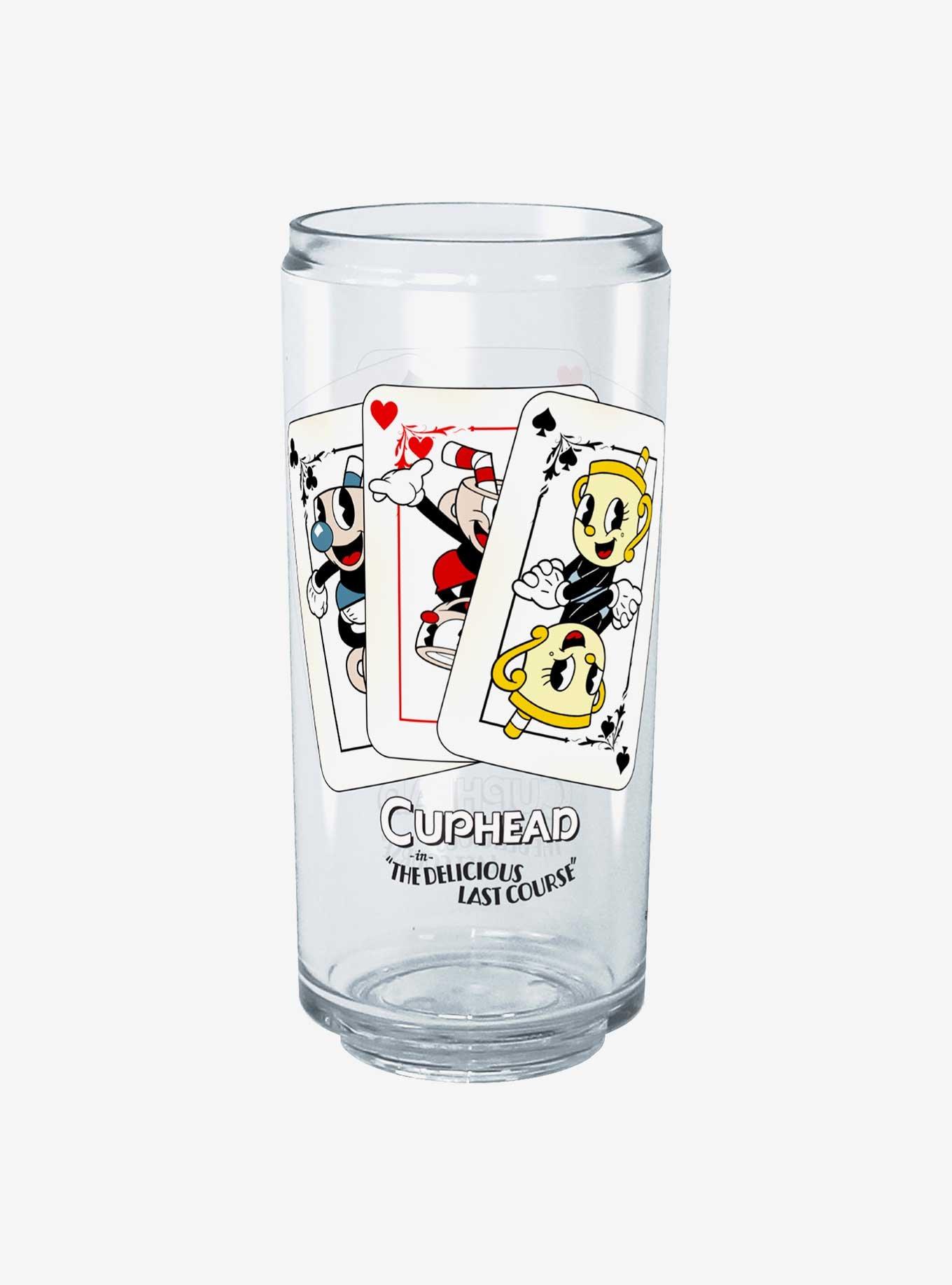 Cuphead: The Delicious Last Course Playing Cards Cuphead Mugman, and Ms. Chalice Can Cup, 