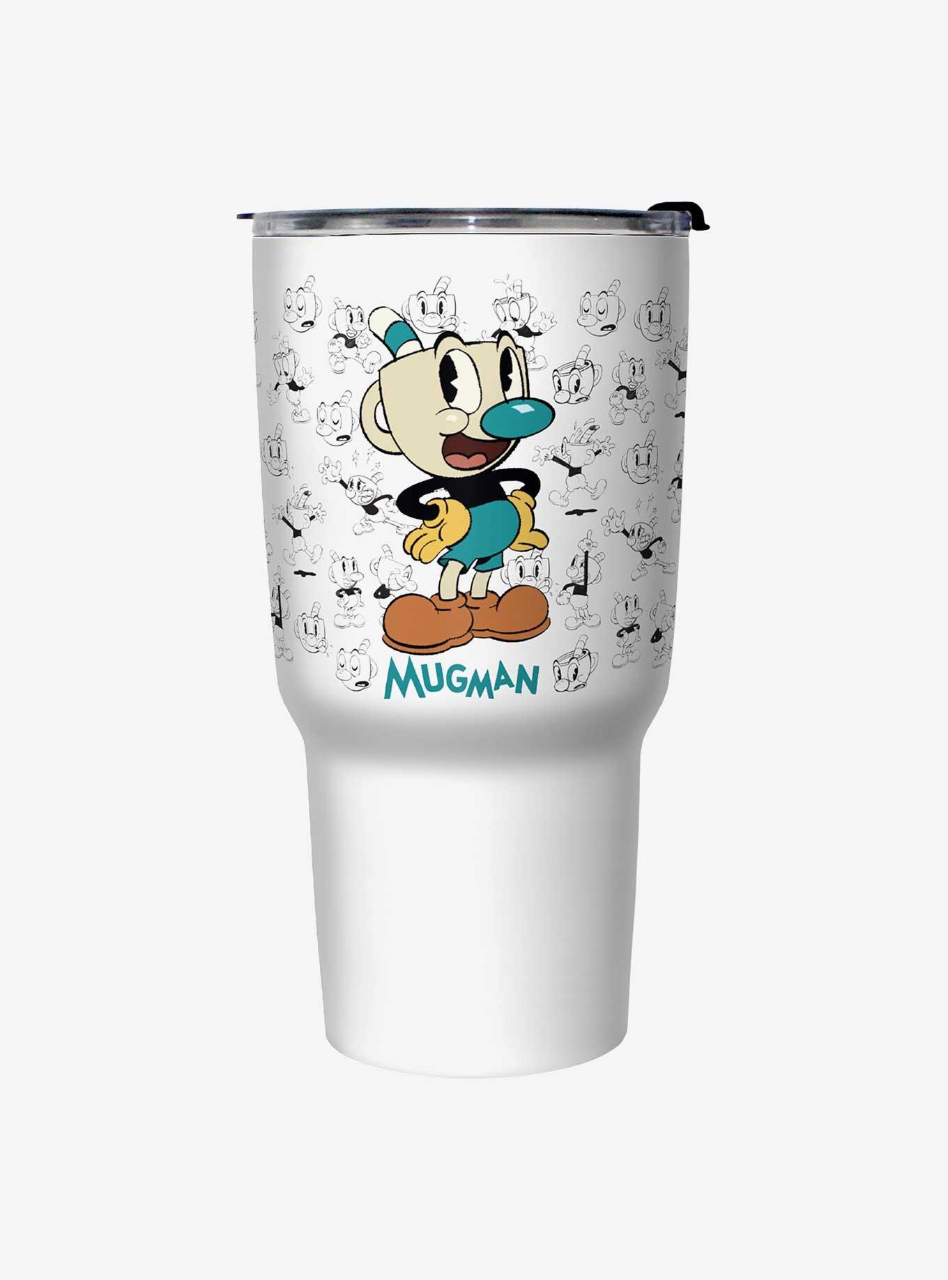 Cuphead: The Delicious Last Course Mugman Sketches Travel Mug, , hi-res