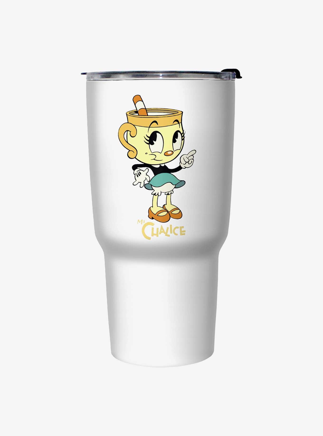 Cuphead: The Delicious Last Course Retro Ms. Chalice Travel Mug, , hi-res