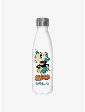Cuphead: The Delicious Last Course Mugman Character Water Bottle, , hi-res