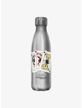 Cuphead: The Delicious Last Course Playing Cards Cuphead, Mugman, and Ms. Chalice Water Bottle, , hi-res