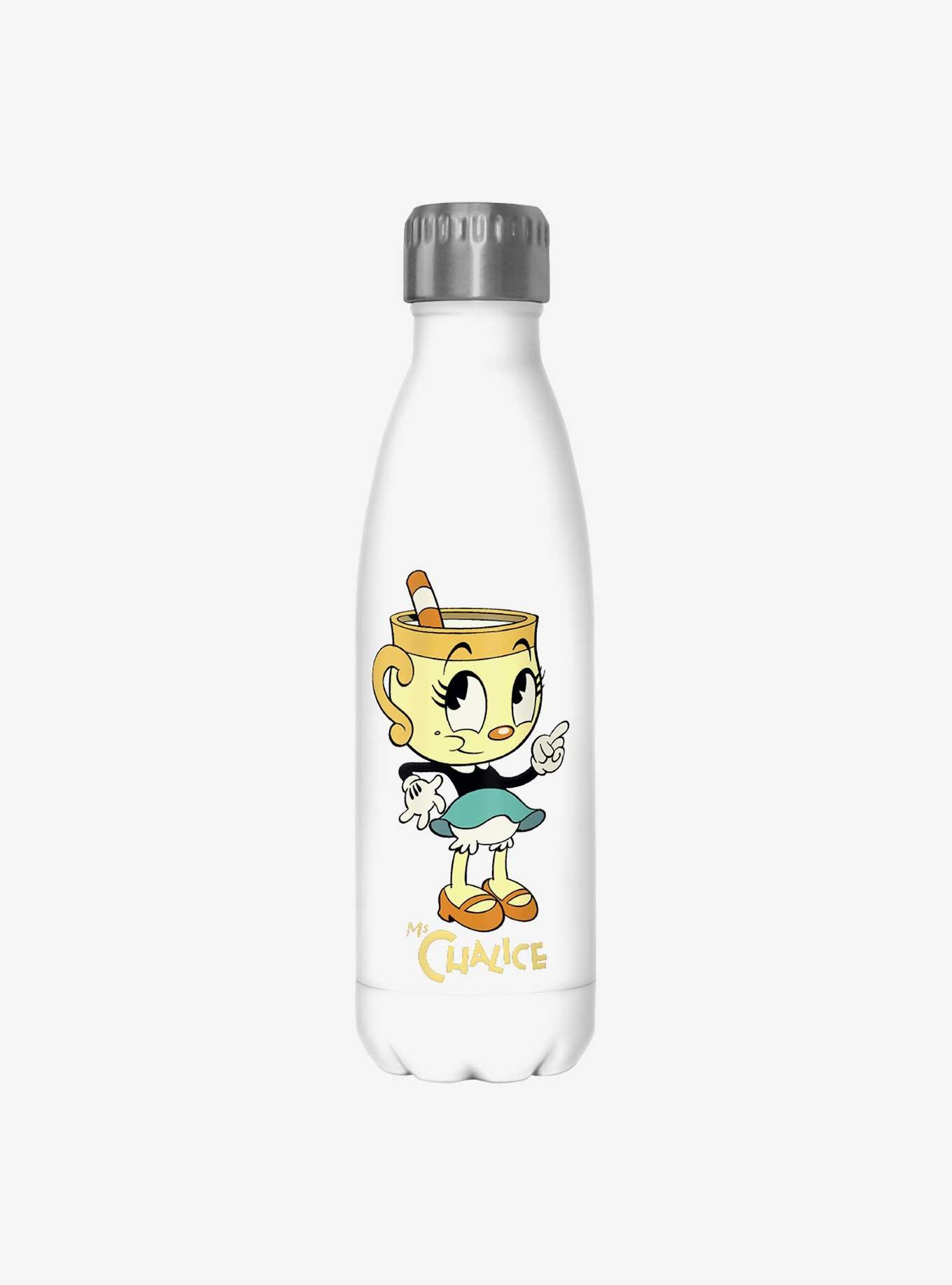 Cuphead: The Delicious Last Course Retro Ms. Chalice Water Bottle, , hi-res