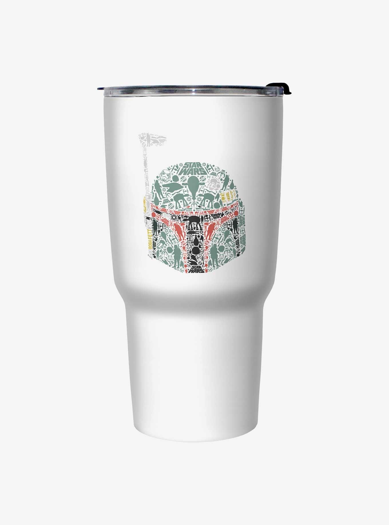 Star Wars Boba Helmet Icons Travel Mug, , hi-res