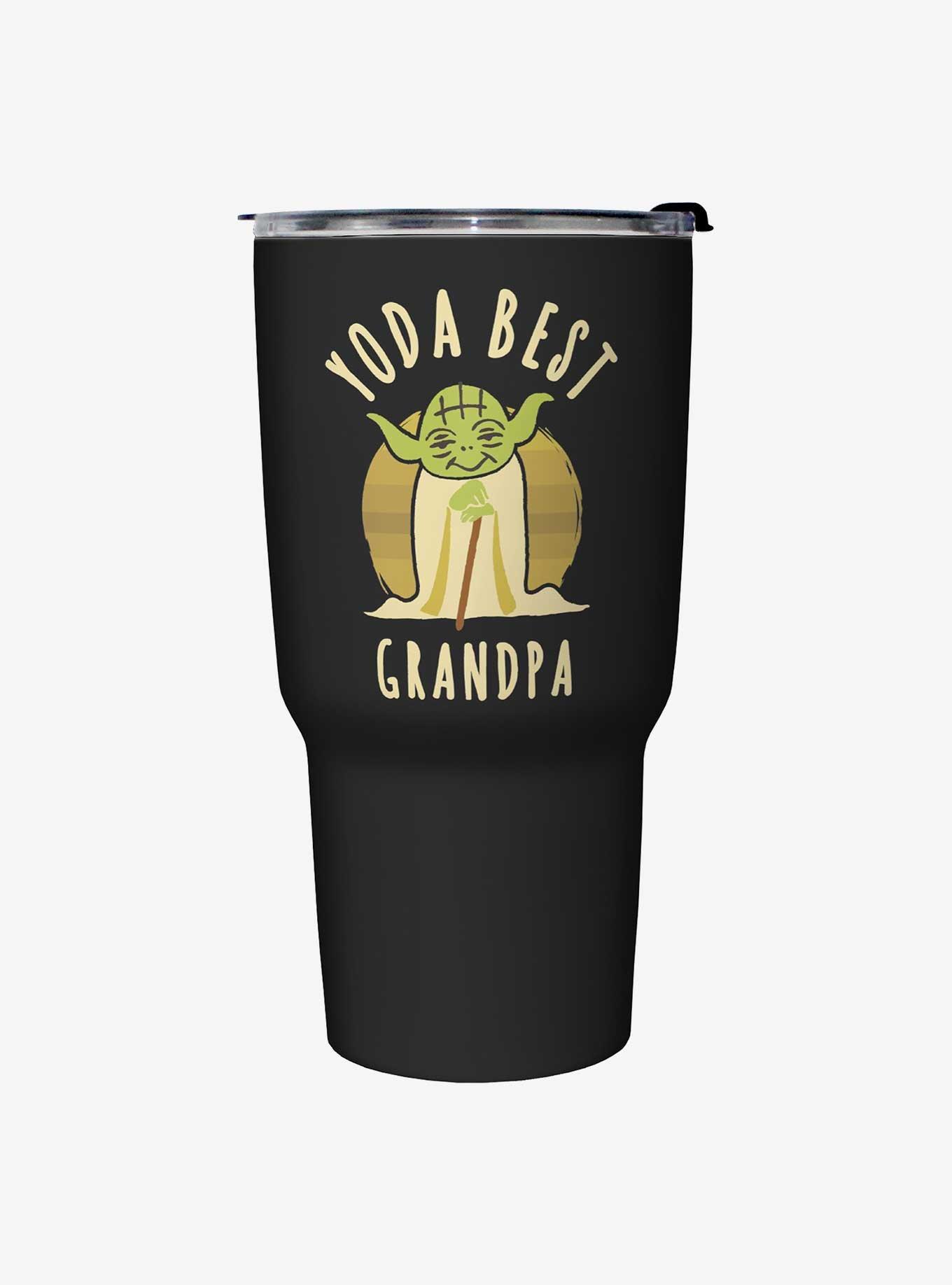 Star Wars Best Grandpa Yoda Says Travel Mug, , hi-res