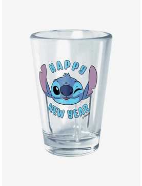 Disney Lilo & Stitch Happy New Year Stitch Wink Mini Glass, , hi-res