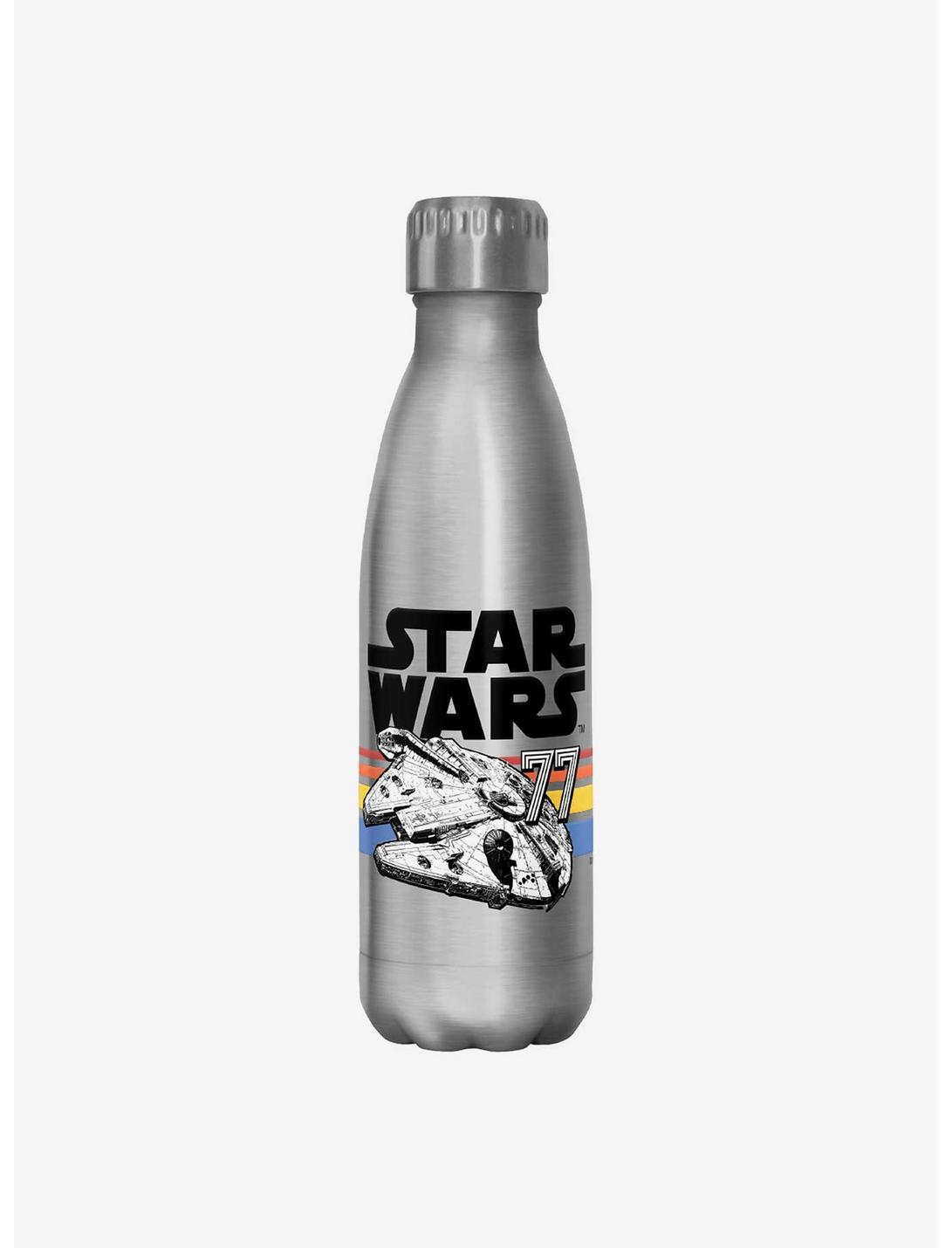 Star Wars Vintage Falcon Stripes Water Bottle, , hi-res