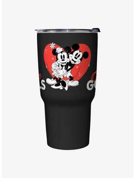 Disney Mickey Mouse Mickey and Minnie Couple Goals Travel Mug, , hi-res