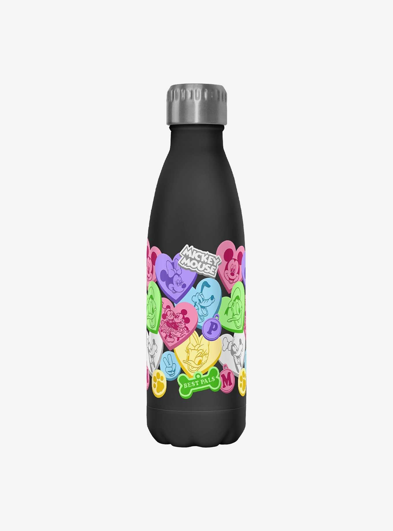 Disney Mickey Mouse Candy Hearts Water Bottle, , hi-res