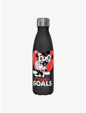 Disney Mickey Mouse Mickey and Minnie Couple Goals Water Bottle, , hi-res