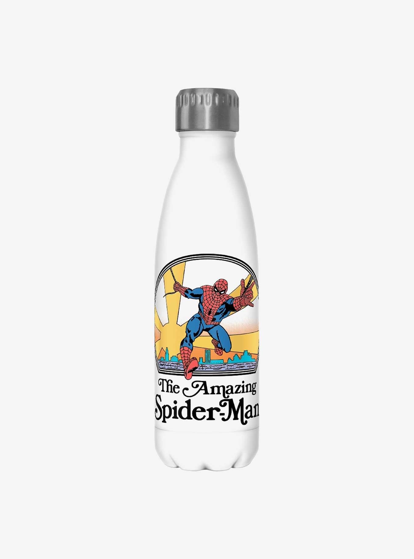 Marvel Spider-Man Amazing Spiderman 70's Water Bottle, , hi-res