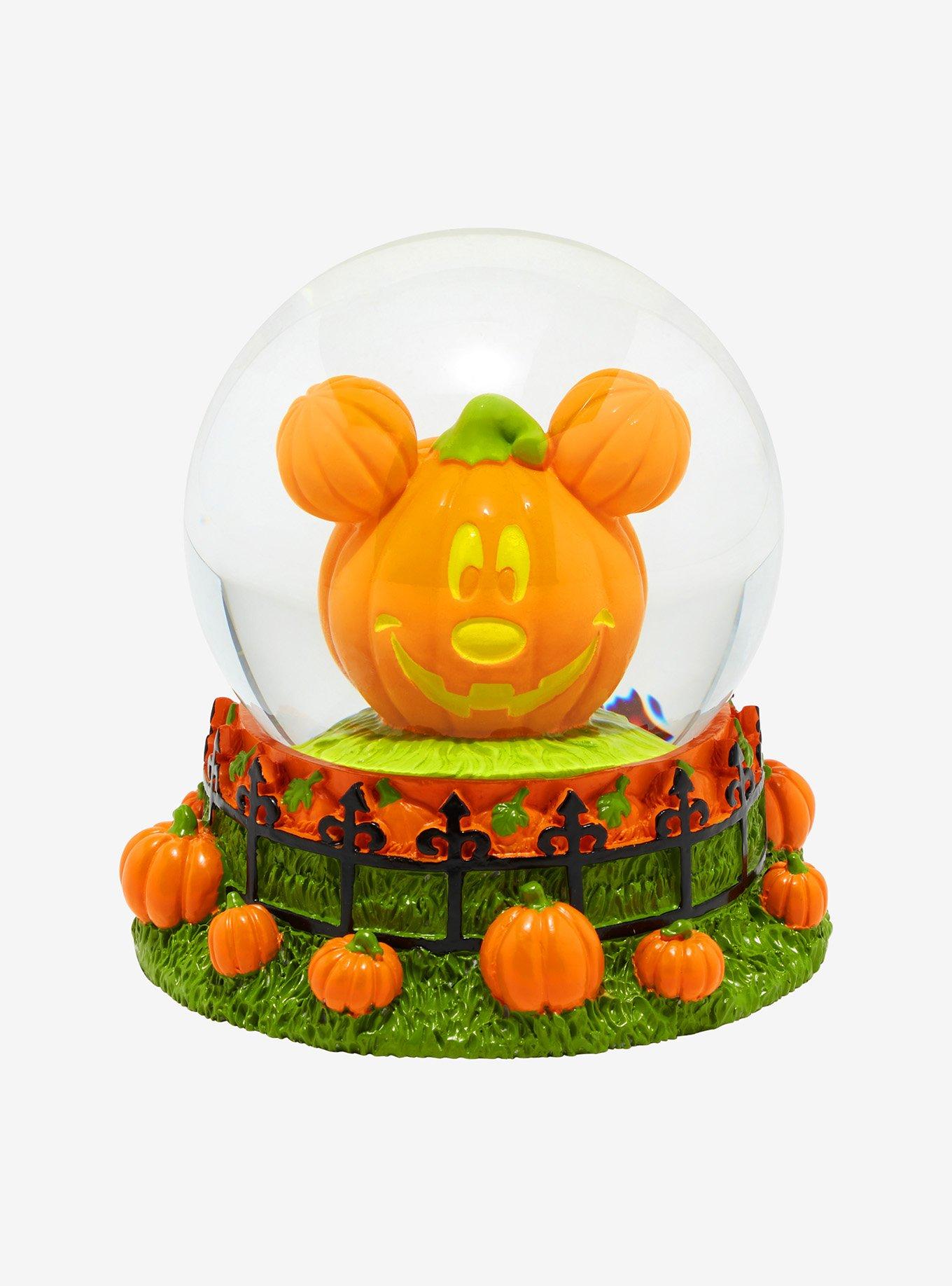Disney Mickey Mouse Pumpkin Snow Globe | Hot Topic