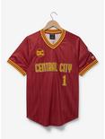DC Comics The Flash Central City Batting Jersey - BoxLunch Exclusive, RED, hi-res