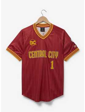 DC Comics The Flash Central City Batting Jersey - BoxLunch Exclusive, , hi-res