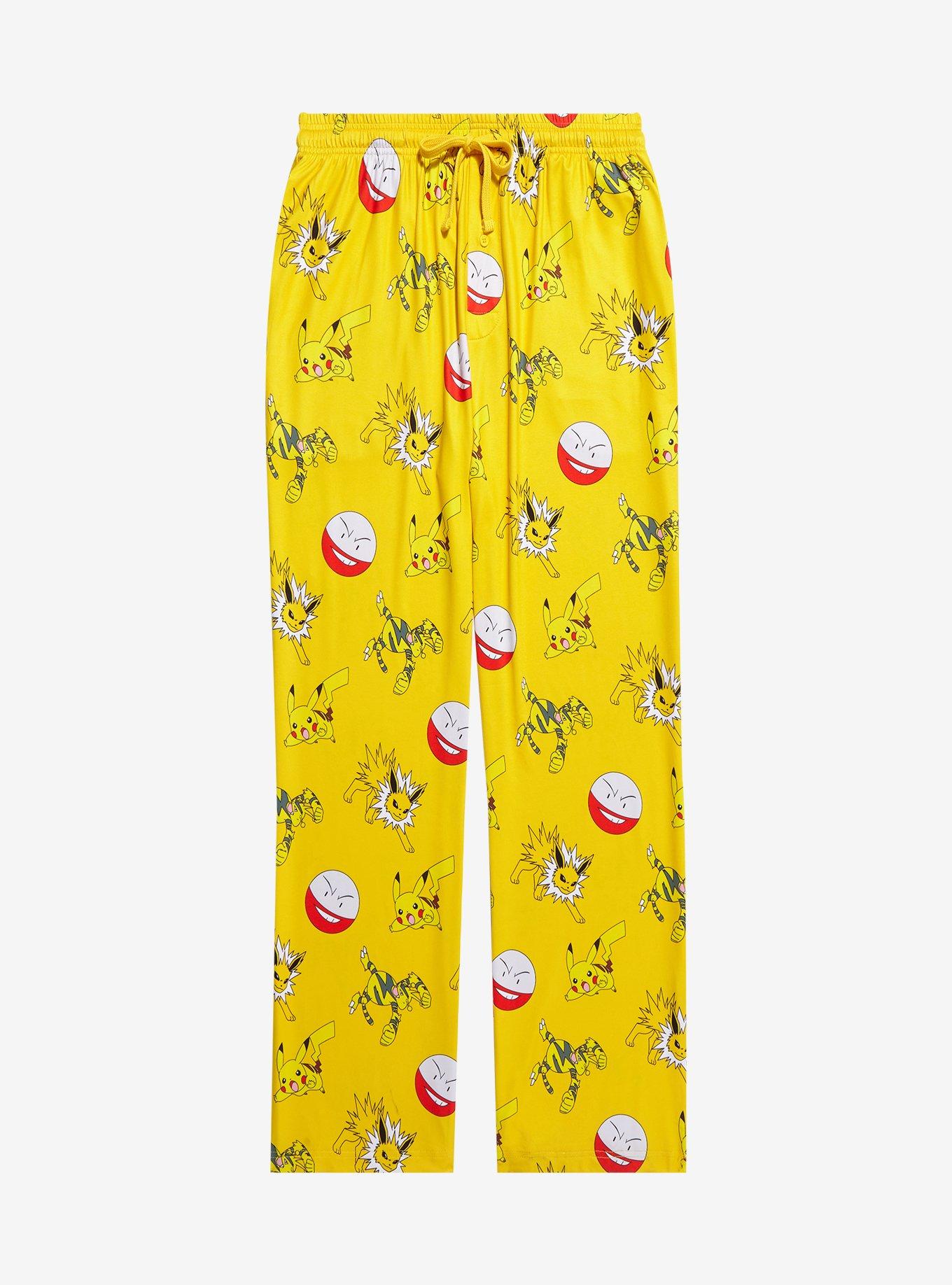 Pok mon Electric Type Allover Print Sleep Pants BoxLunch Exclusive