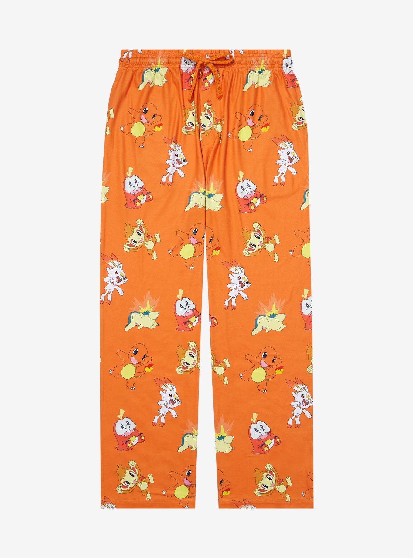 Pokémon Fire Type Allover Print Sleep Pants - BoxLunch Exclusive, , hi-res