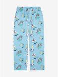 Pokémon Water Type Allover Print Sleep Pants - BoxLunch Exclusive, LIGHT BLUE, hi-res