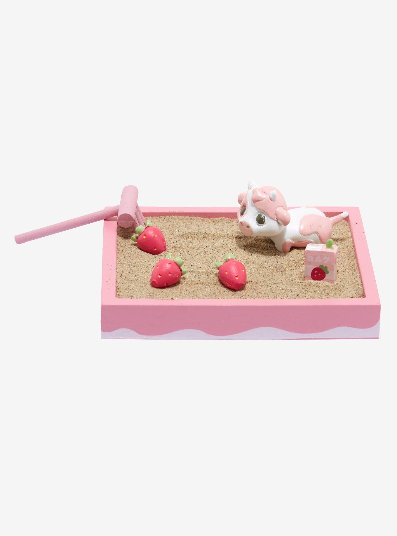 Strawberry Cow Zen Garden Hot Topic Exclusive, , hi-res