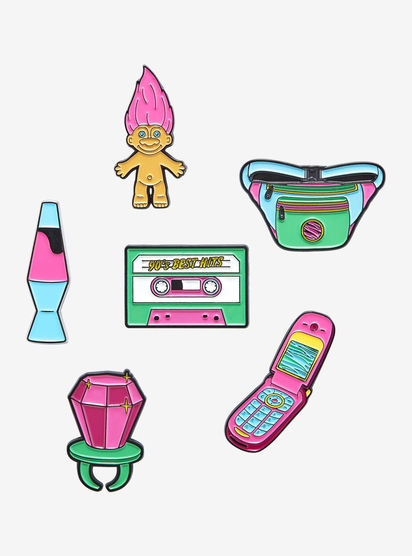 My Bad 90s Aesthetic Pins