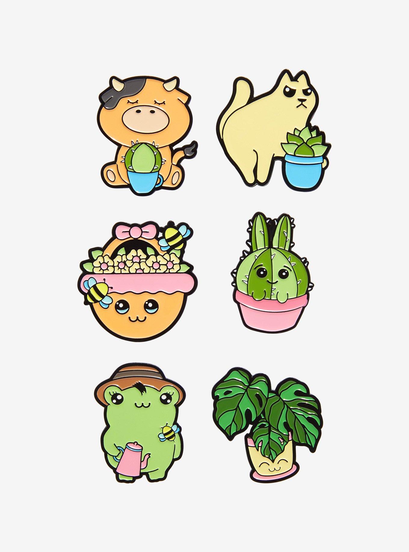 Gardening Buddies Blind Bag Enamel Pin, , hi-res