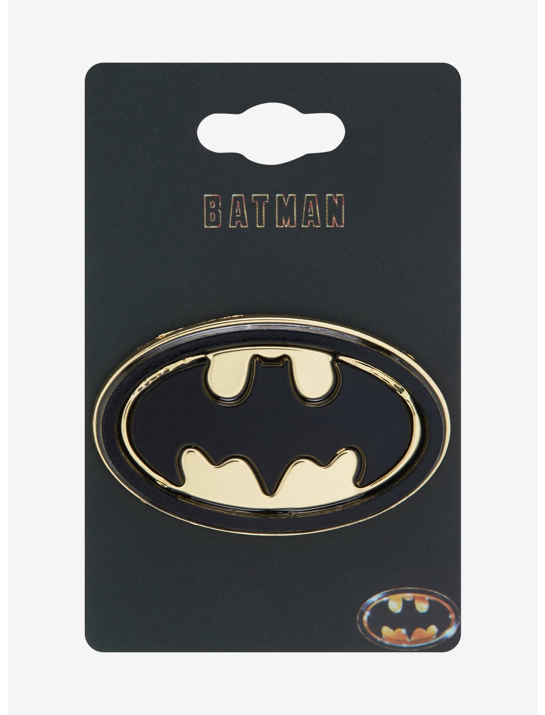 DC Comics Batman Symbol Enamel Pin - BoxLunch Exclusive, , hi-res
