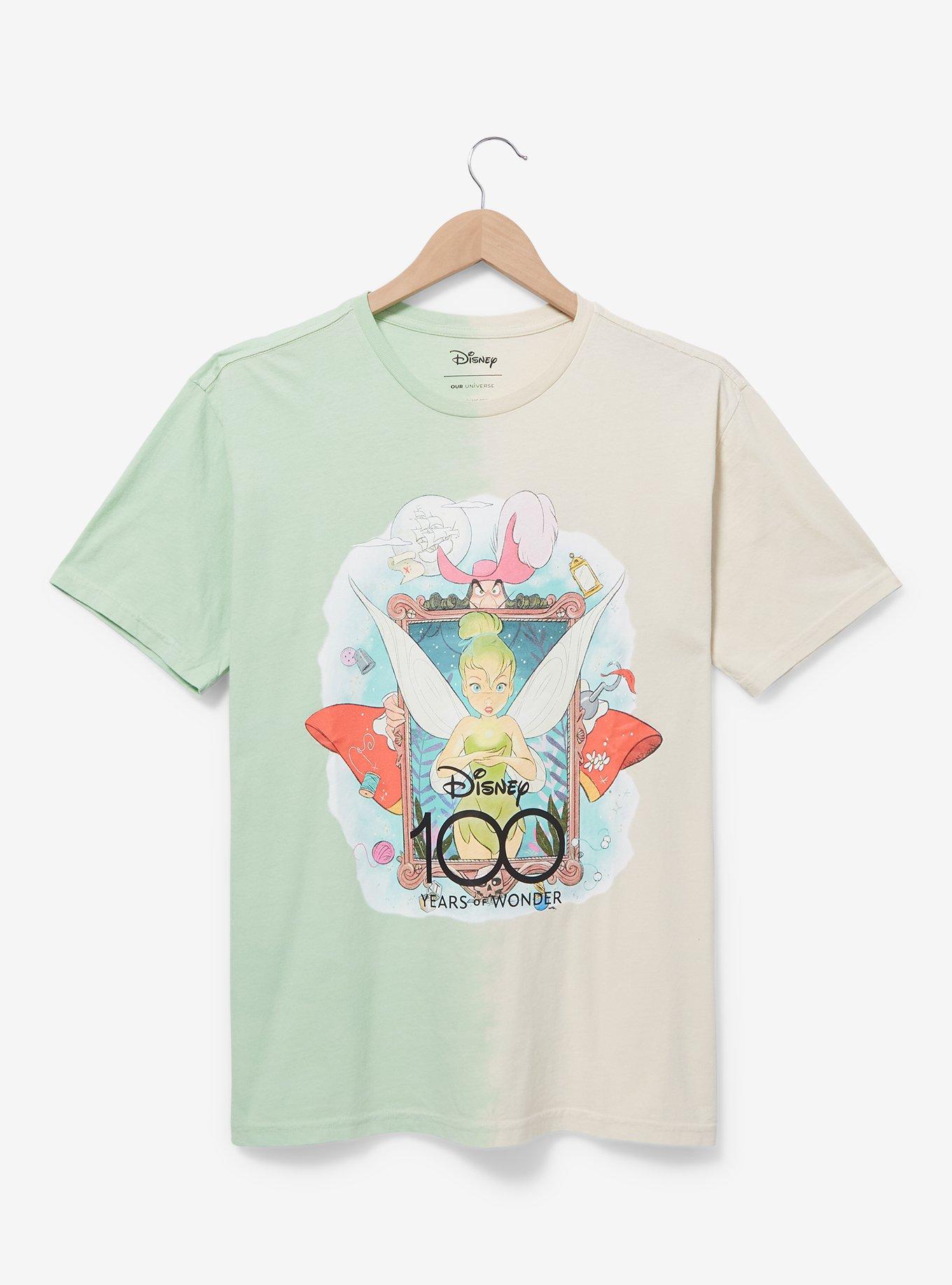 Disney100 Peter Pan Tinker Bell Split Dye T-Shirt - BoxLunch Exclusive