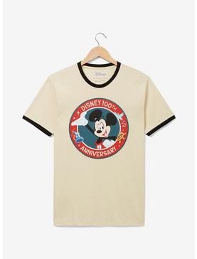 Disney 100th Anniversary Mickey Mouse Ringer T-Shirt - BoxLunch Exclusive, , hi-res