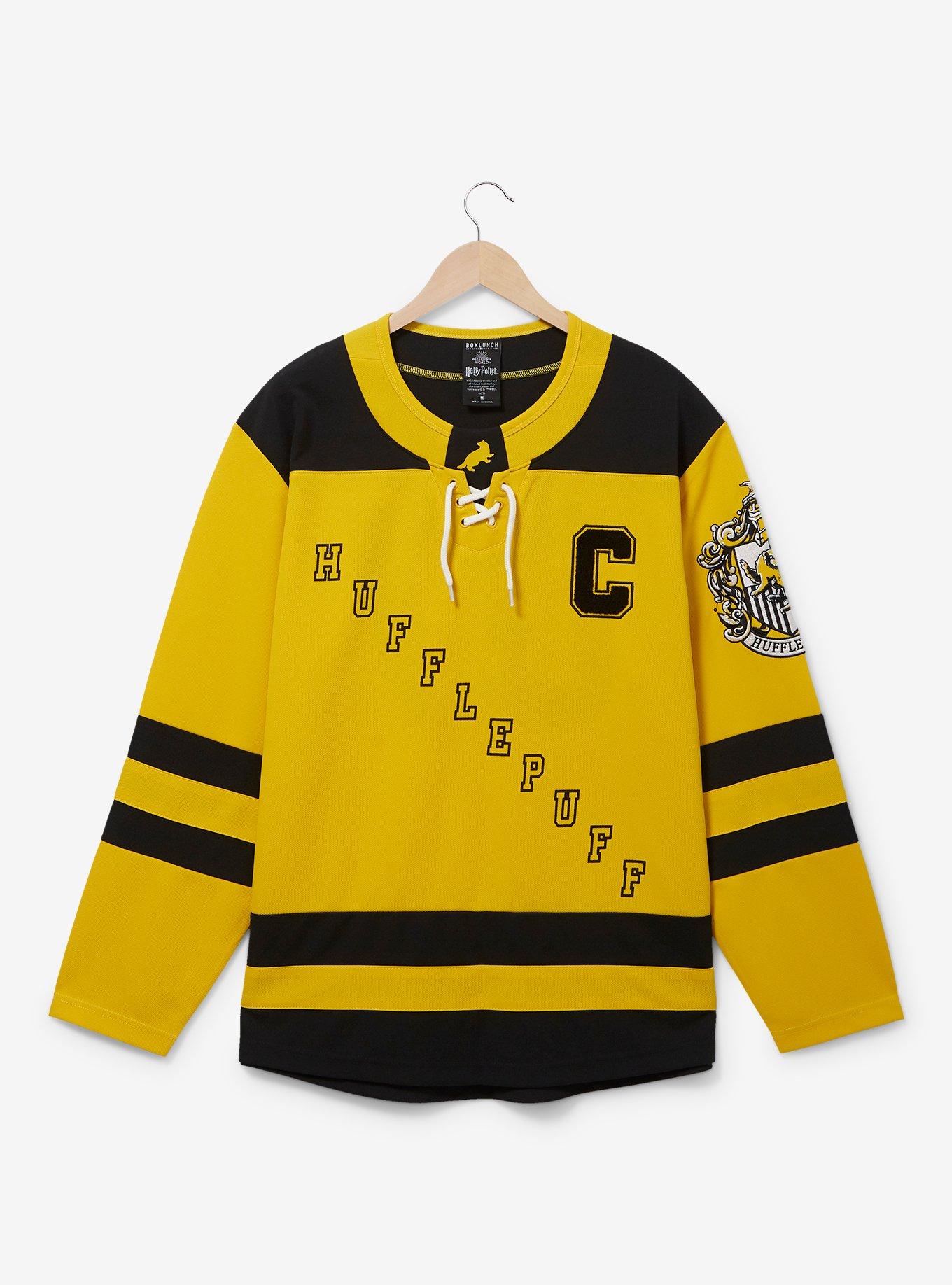 Harry Potter Hufflepuff Hockey Jersey - BoxLunch Exclusive, GOLD, hi-res