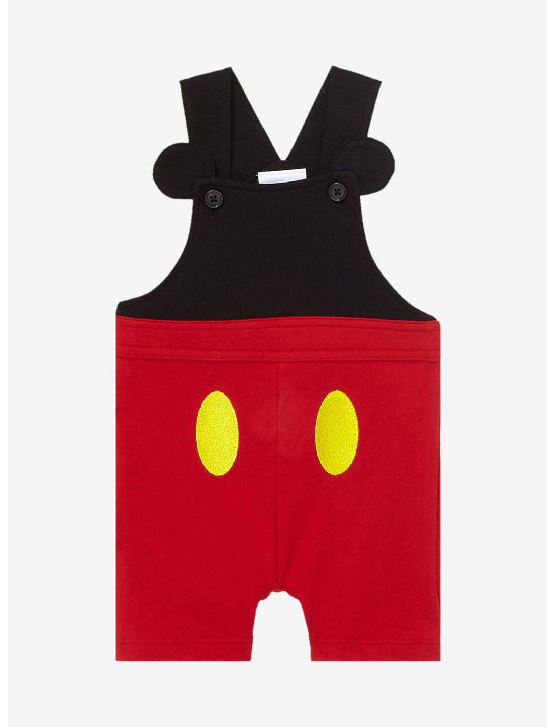 Disney 100 Mickey Mouse Replica Outfit Infant Overalls - BoxLunch Exclusive, MULTI, hi-res