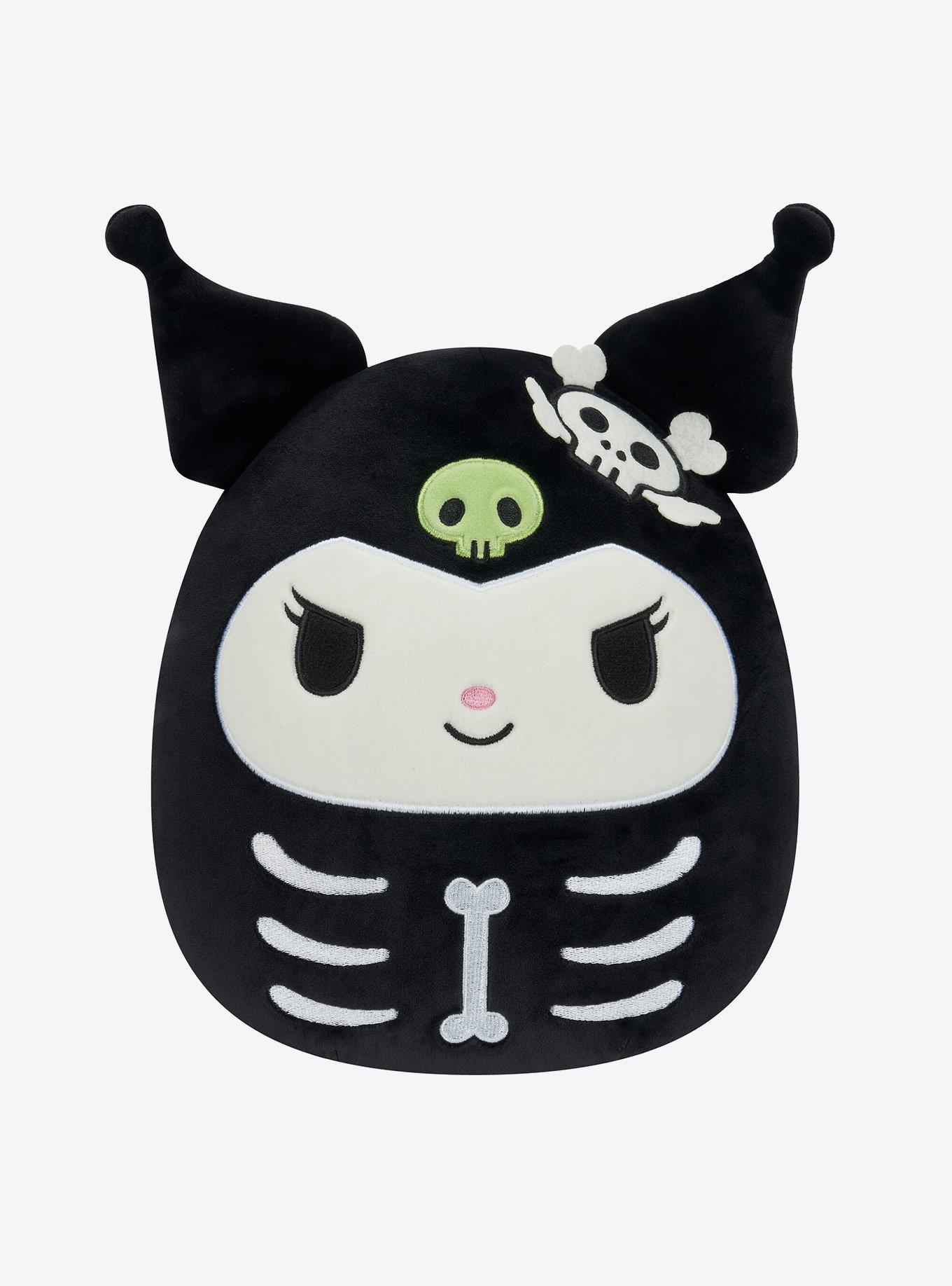 Squishmallows Sanrio Kuromi Skeleton 8 Inch Plush, , hi-res