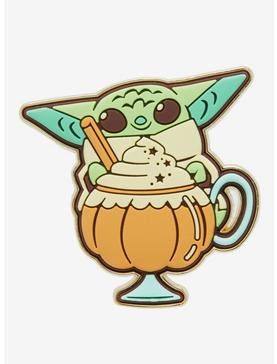 Loungefly Star Wars Mandalorian Grogu Pumpkin Spice Scented Pin - BoxLunch Exclusive, , hi-res