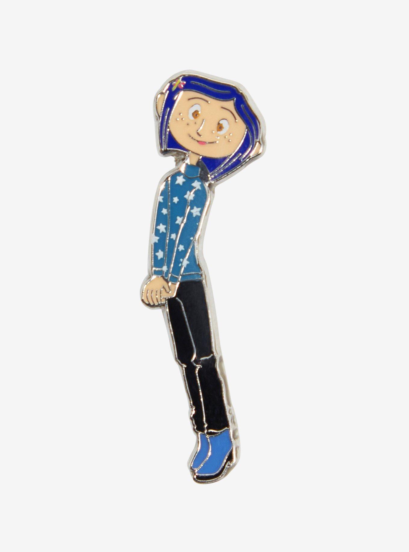 Loungefly Coraline Standing Pose Enamel Pin - BoxLunch Exclusive, , hi-res