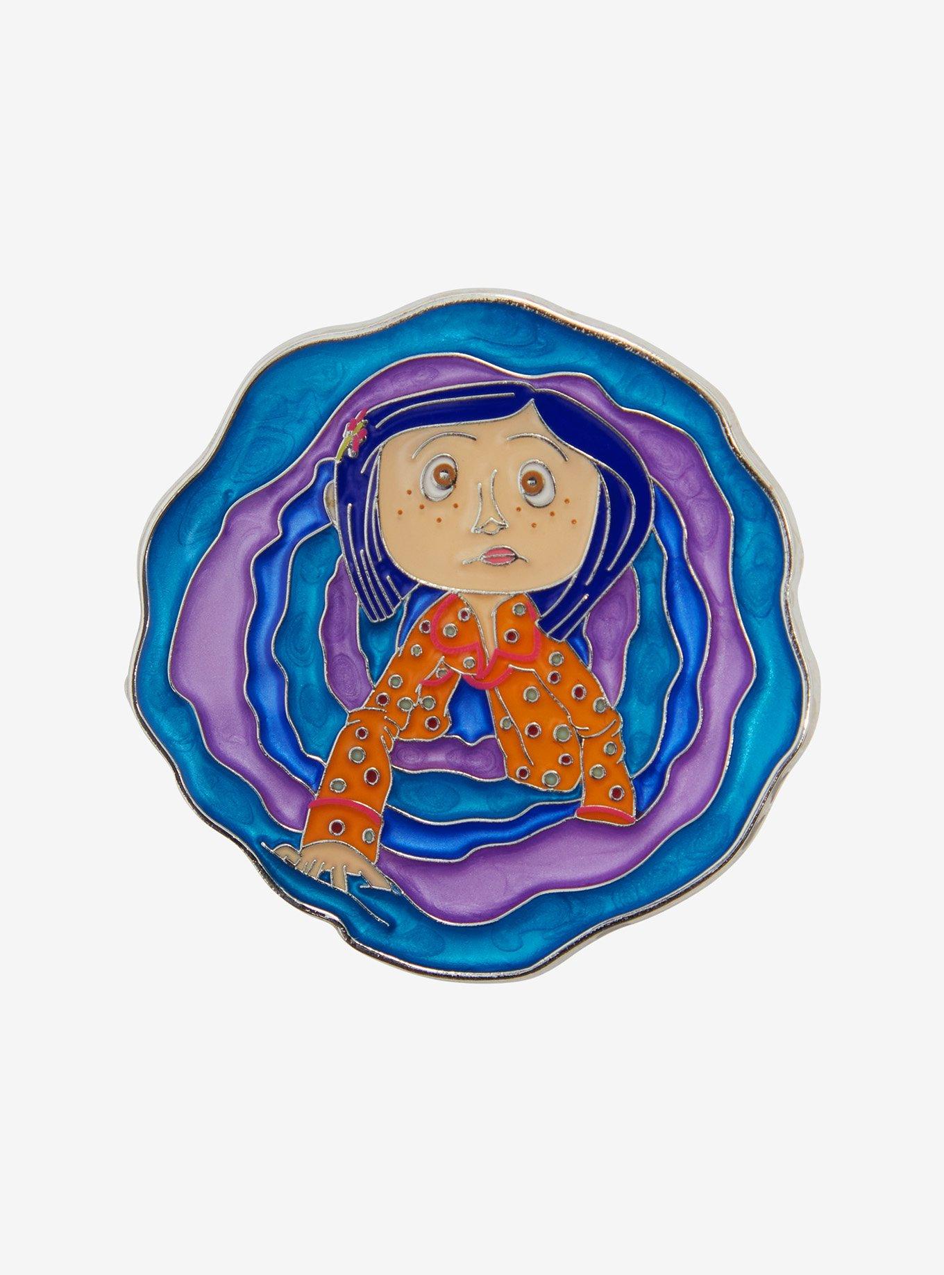 Loungefly Coraline Tunnel Enamel Pin - BoxLunch Exclusive, , hi-res