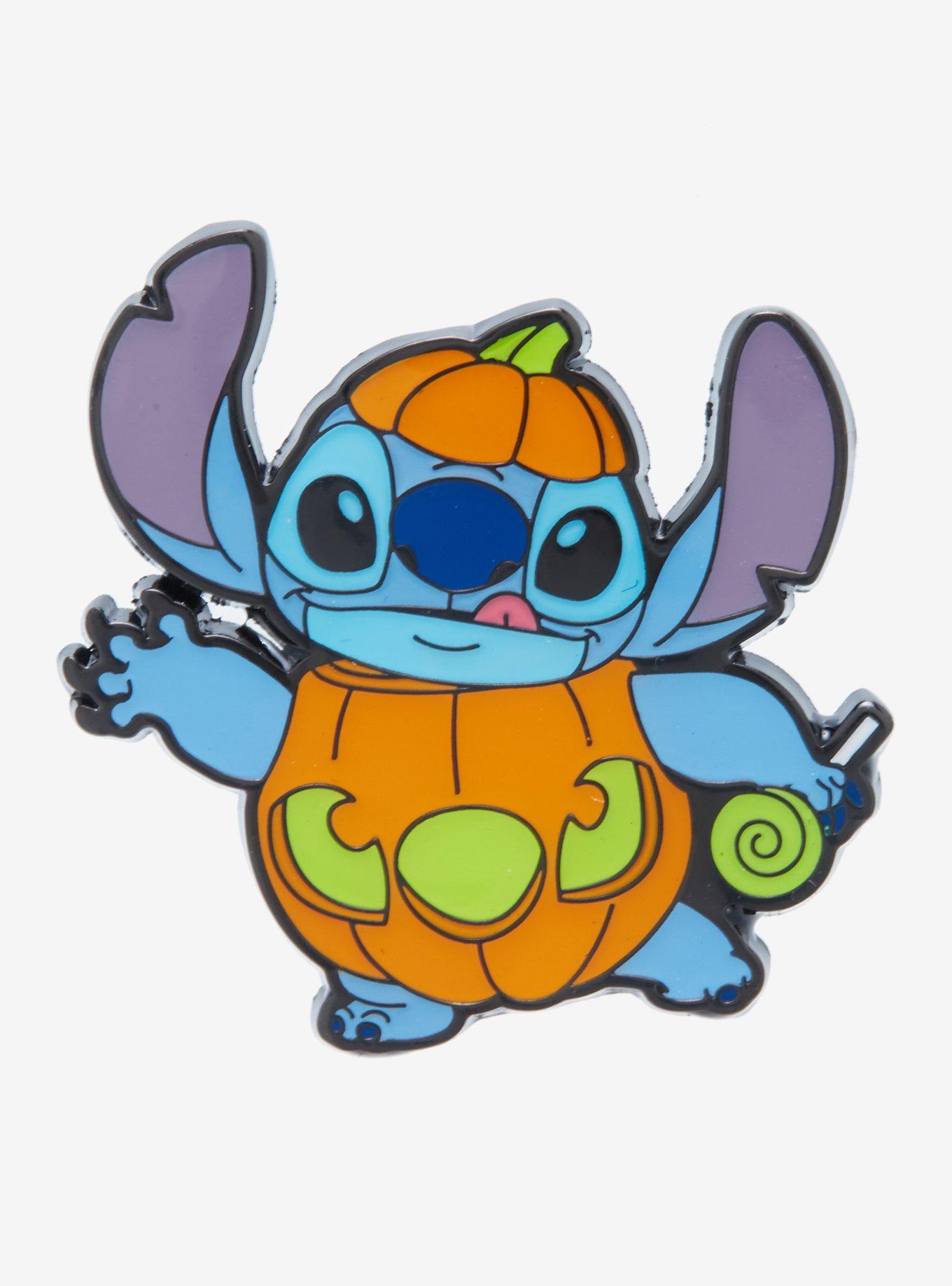 Loungefly Disney Lilo Stitch Pumpkin Costume Stitch Enamel Pin