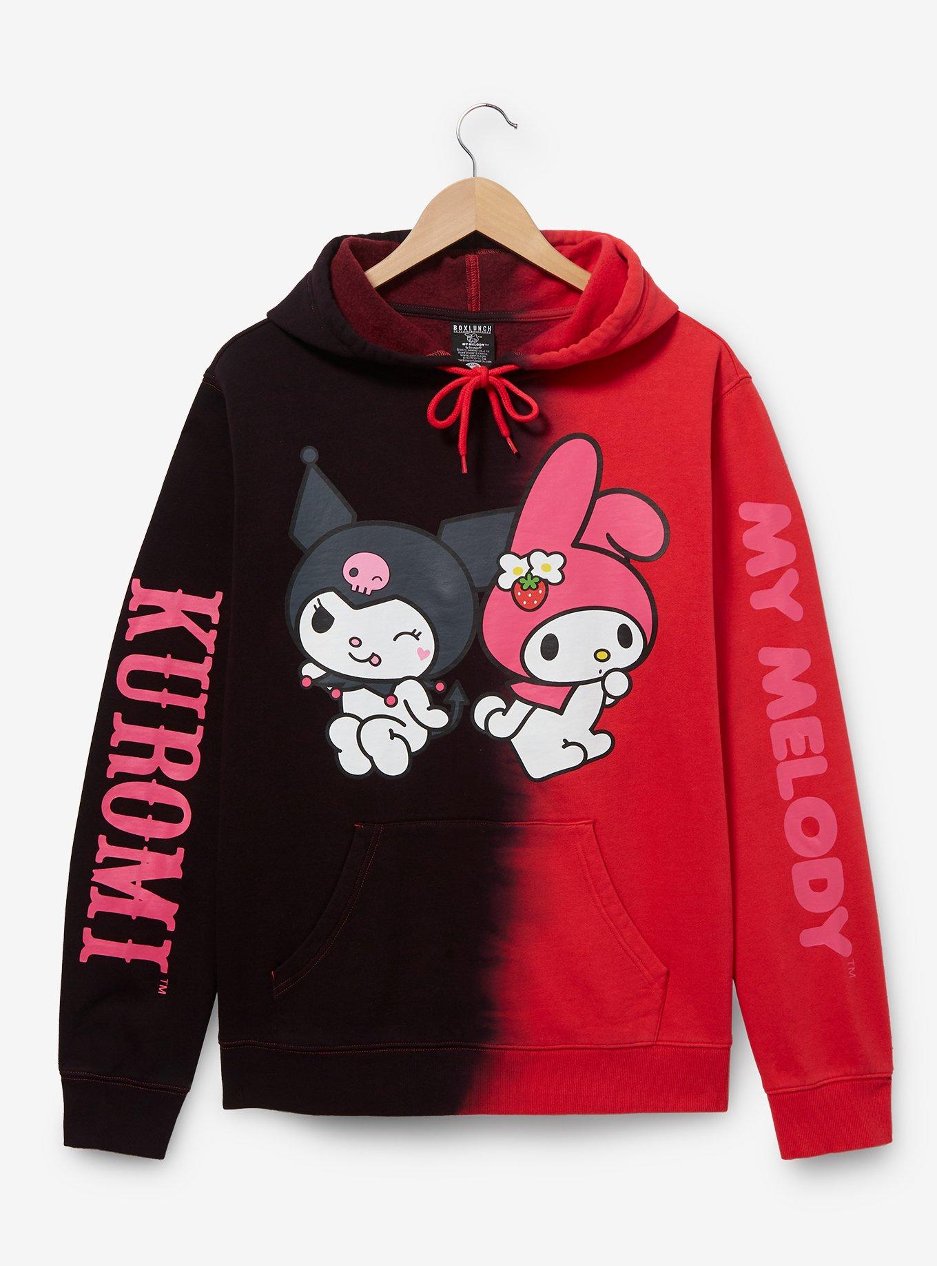 Sanrio Kuromi My Melody Split Dye Hoodie BoxLunch Exclusive BoxLunch