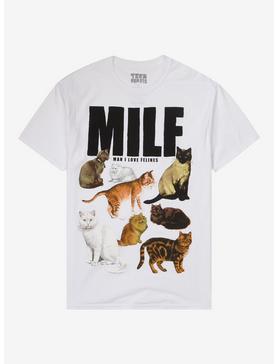 Man I Love Felines T-Shirt By Teen Hearts, , hi-res
