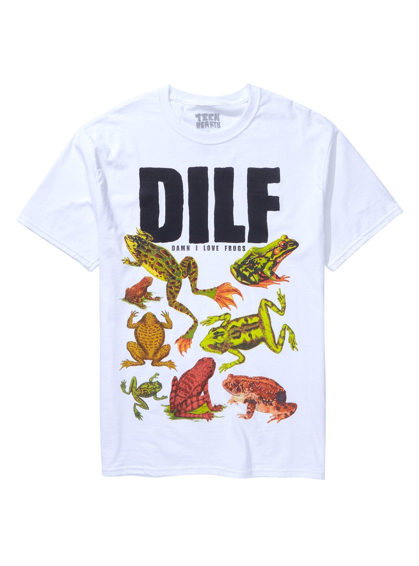 Damn I Love Frogs T-Shirt By Teen Hearts, MULTI, hi-res