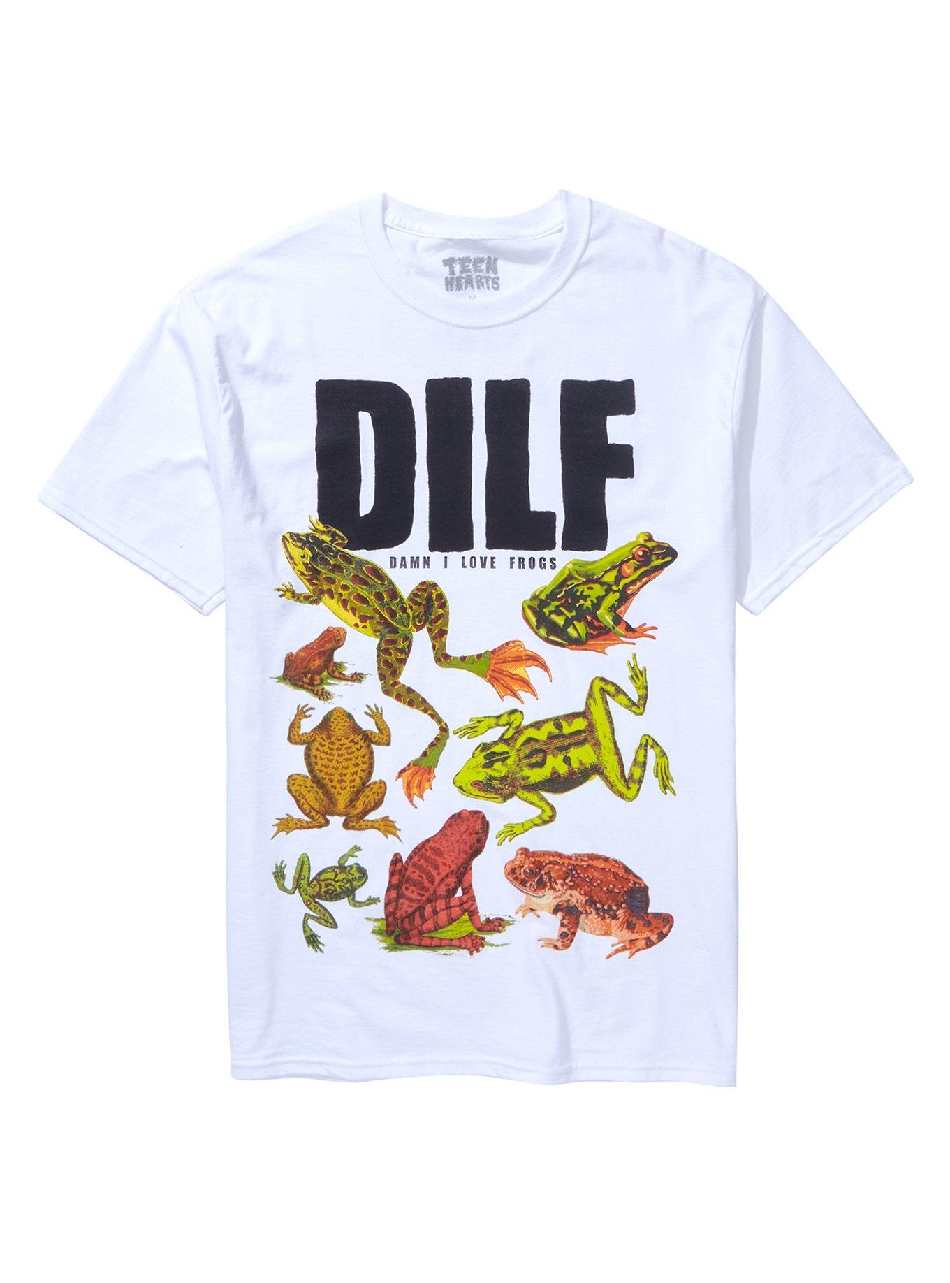 DILF - Damn I Love Frogs T-Shirt – SimoShops