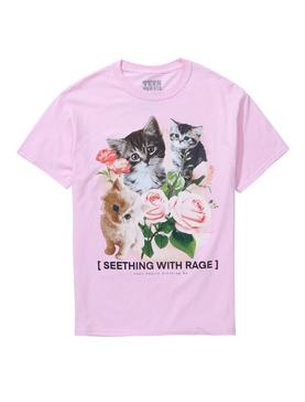 Teen Hearts Seething Kitties T-Shirt, , hi-res