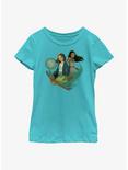 Disney Peter Pan & Wendy Girl Trio Youth Girls T-Shirt, TAHI BLUE, hi-res