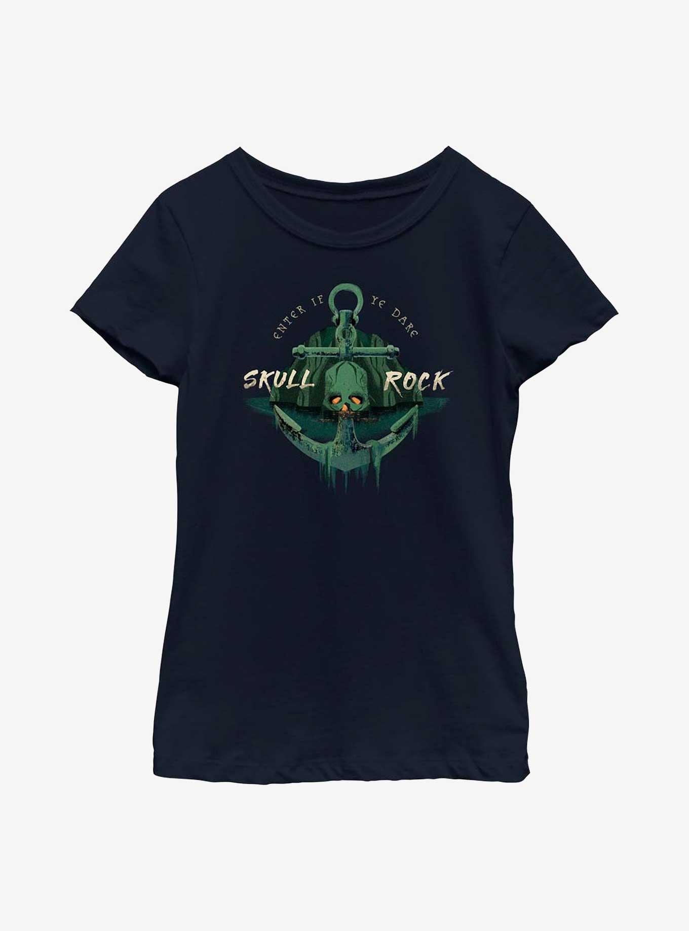 Disney Peter Pan & Wendy Enter Skull Rock Youth Girls T-Shirt, NAVY, hi-res