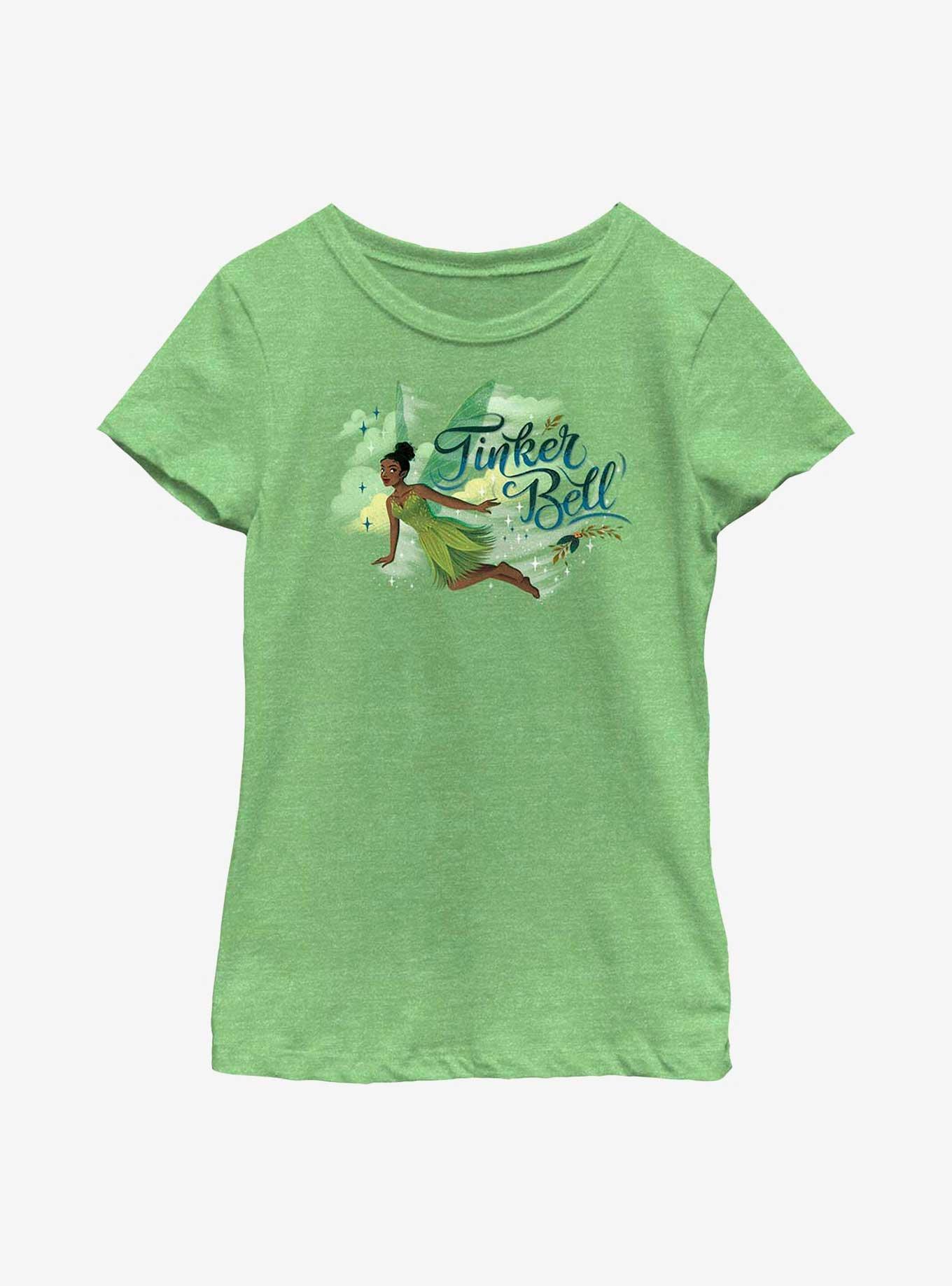 Disney Peter Pan & Wendy Tinker Bell Youth Girls T-Shirt, , hi-res