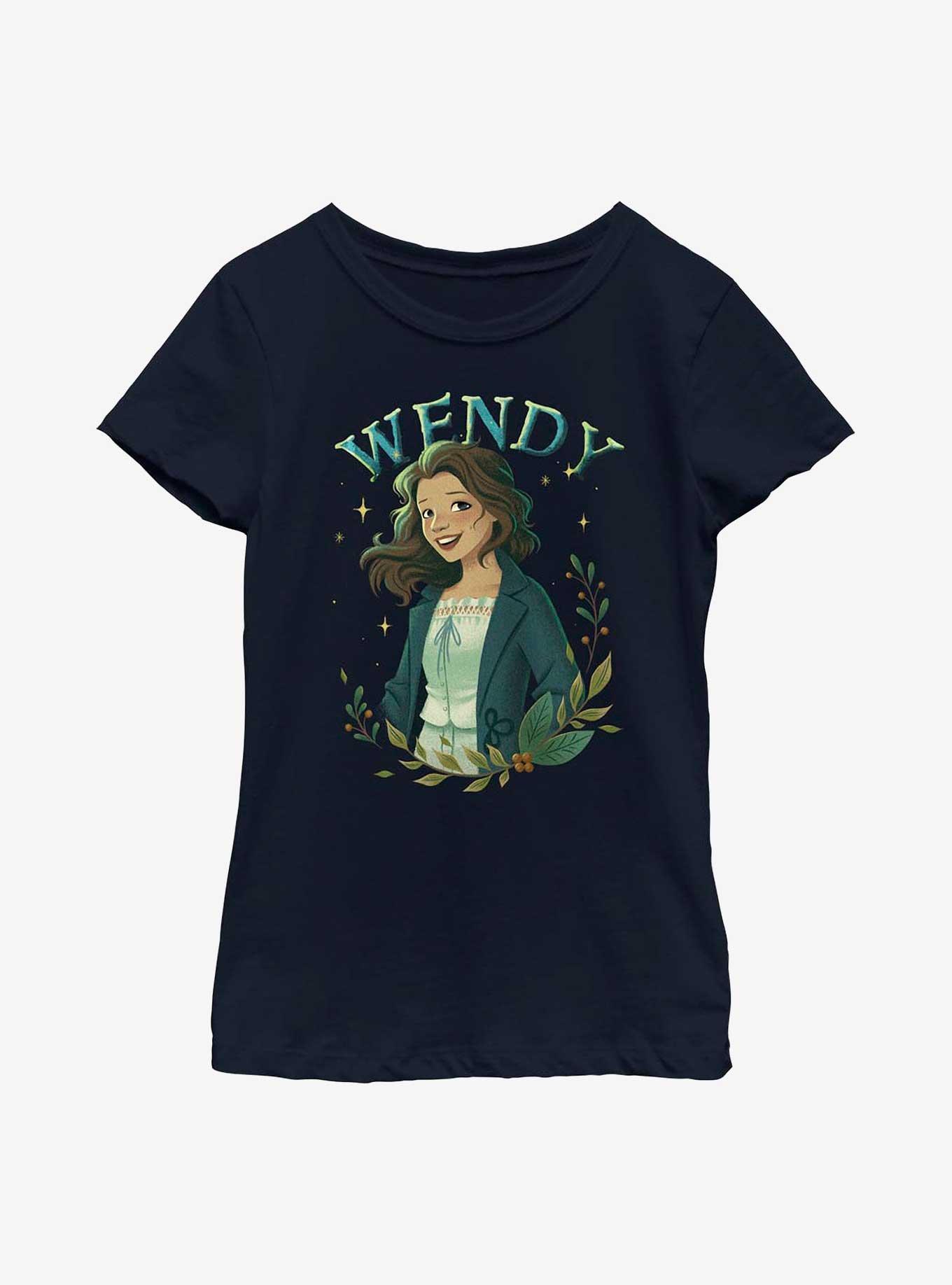 Disney Peter Pan & Wendy Portrait Youth Girls T-Shirt, NAVY, hi-res