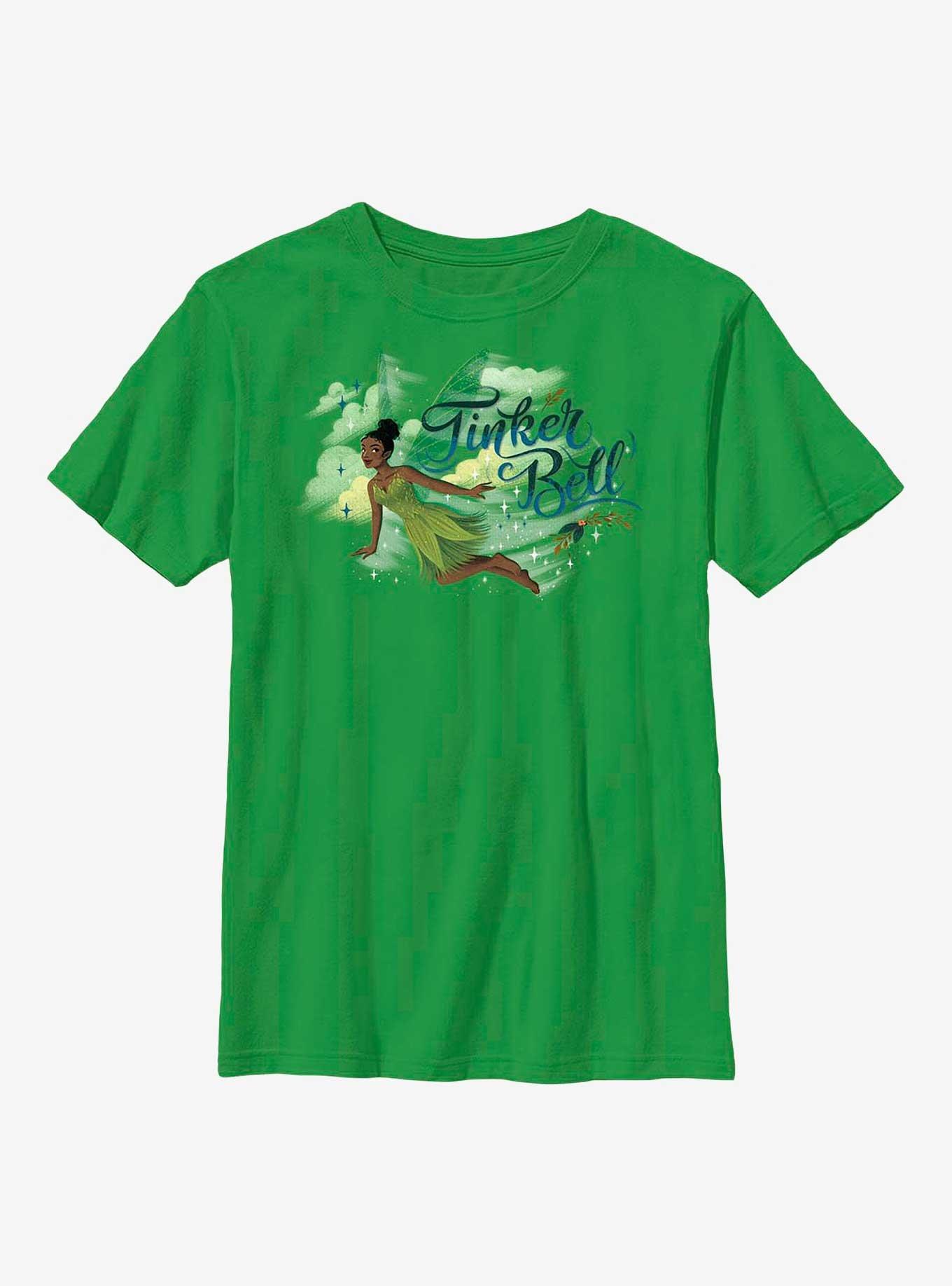 Disney Peter Pan & Wendy Tinker Bell Youth T-Shirt, KELLY, hi-res