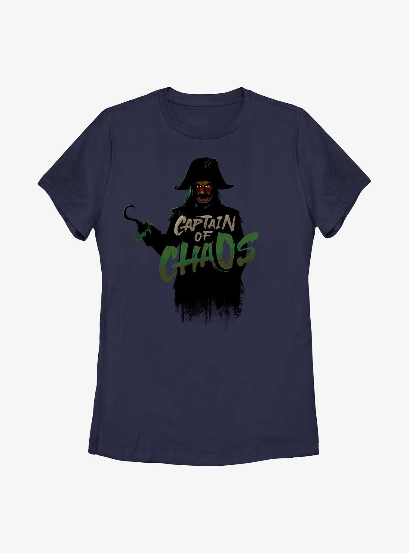 Disney Peter Pan & Wendy Hook Captain Of Chaos Womens T-Shirt, , hi-res