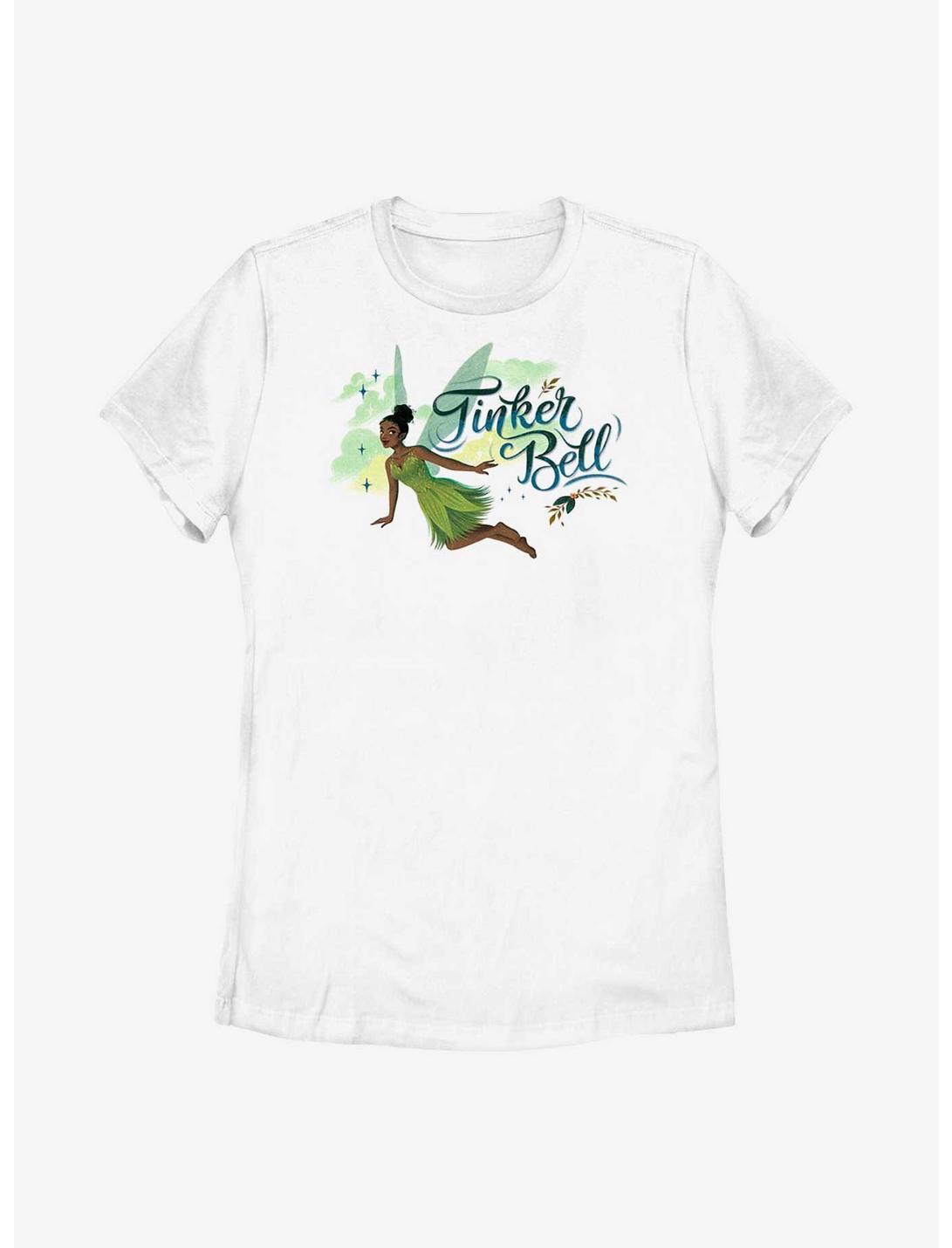 Disney Peter Pan & Wendy Tinker Bell Womens T-Shirt, WHITE, hi-res