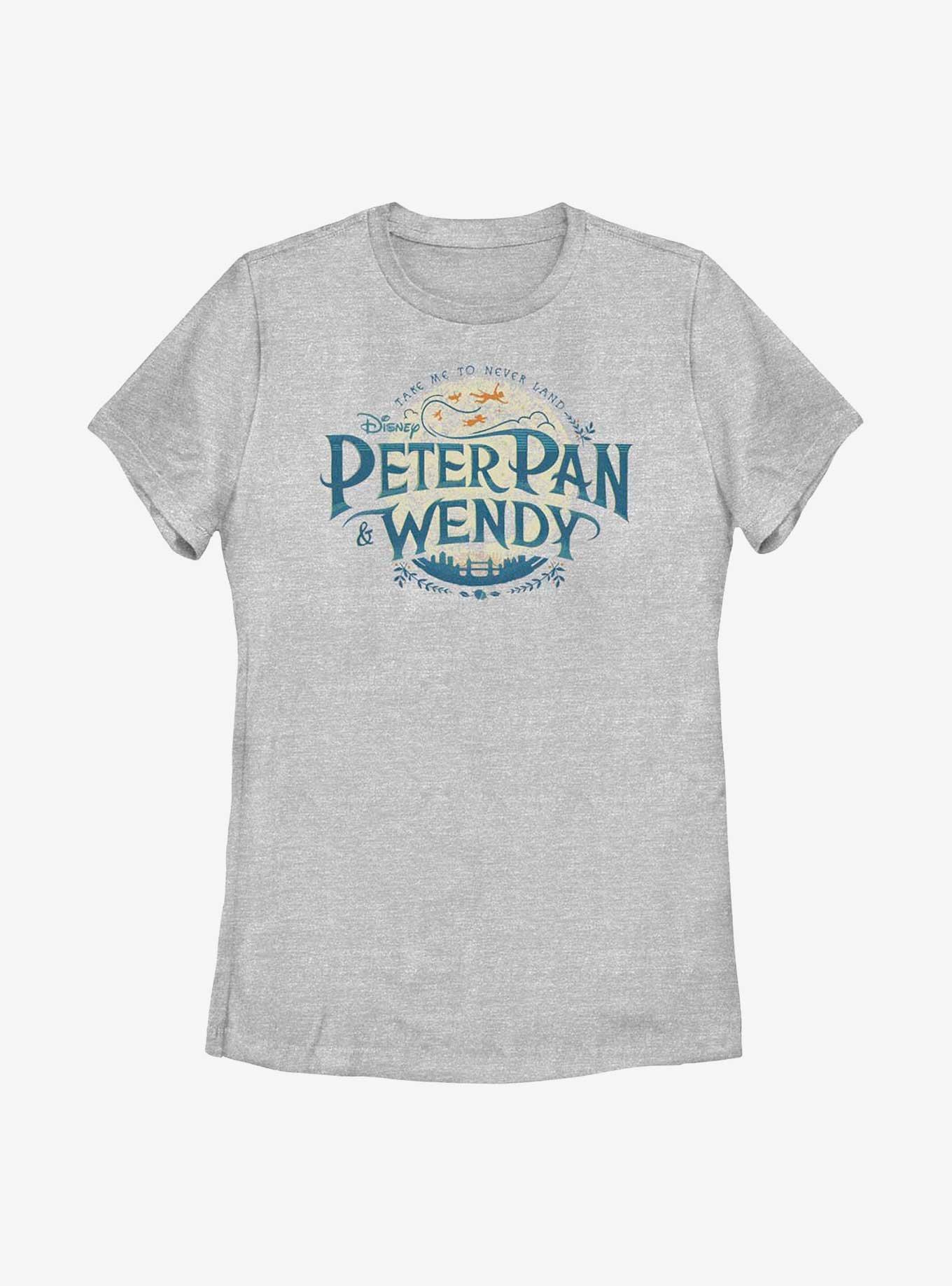 Disney Peter Pan & Wendy To Neverland Title Womens T-Shirt, , hi-res