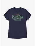Disney Peter Pan & Wendy To Neverland Title Womens T-Shirt, NAVY, hi-res